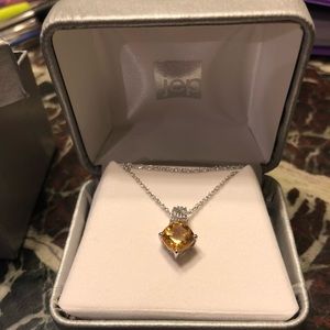 Genuine November Birthstone Necklace